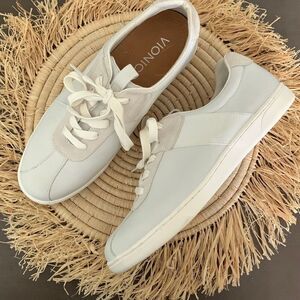VIONIC Men’s Mott Lono White Off White Arch Support Casual Sneakers Size 8